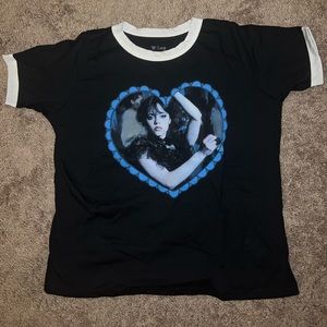 Wednesday Addams ringer tee🖤